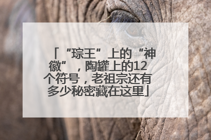“琮王”上的“神徽”，陶罐上的12个符号，老祖宗还有多少秘密藏在这里