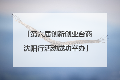 第六届创新创业台商沈阳行活动成功举办