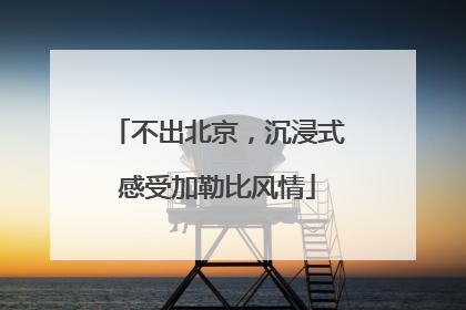不出北京，沉浸式感受加勒比风情