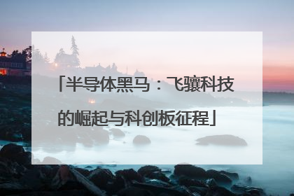 半导体黑马：飞骧科技的崛起与科创板征程