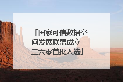 国家可信数据空间发展联盟成立 三六零首批入选