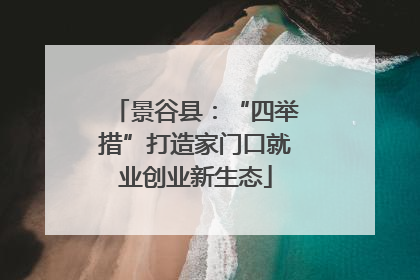 景谷县：“四举措”打造家门口就业创业新生态