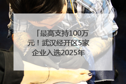 最高支持100万元！武汉经开区5家企业入选2025年度武汉市重点研发计划拟立项项目名单