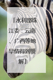 水利部珠江委：云南、广西等地旱情得到缓解
