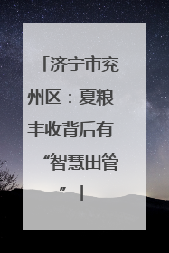 济宁市兖州区：夏粮丰收背后有“智慧田管”