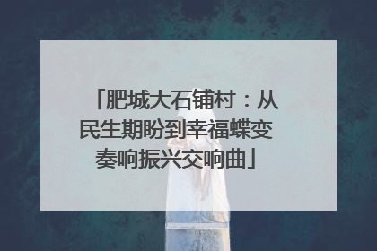 肥城大石铺村：从民生期盼到幸福蝶变奏响振兴交响曲