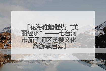 花海雅趣催热“美丽经济”——七台河市茄子河区芝樱文化旅游季启幕