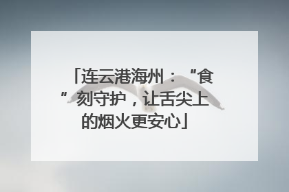连云港海州：“食”刻守护，让舌尖上的烟火更安心