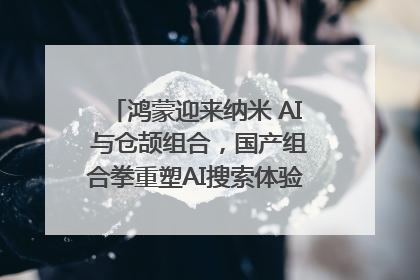 鸿蒙迎来纳米 AI 与仓颉组合，国产组合拳重塑AI搜索体验｜新经济观察