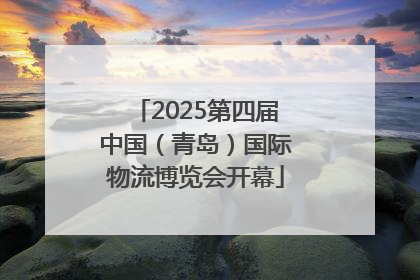 2025第四届中国（青岛）国际物流博览会开幕